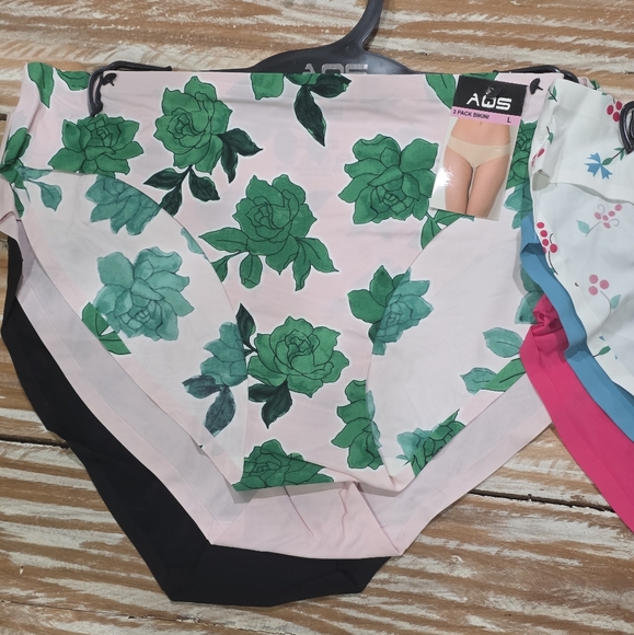 New 6 AQS Seamless Womens Panties Underwear L - Picture 3 of 7